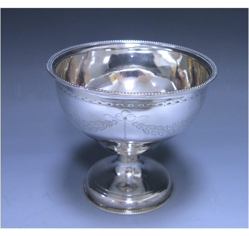 Irish Silver George III Bowl made in 1786