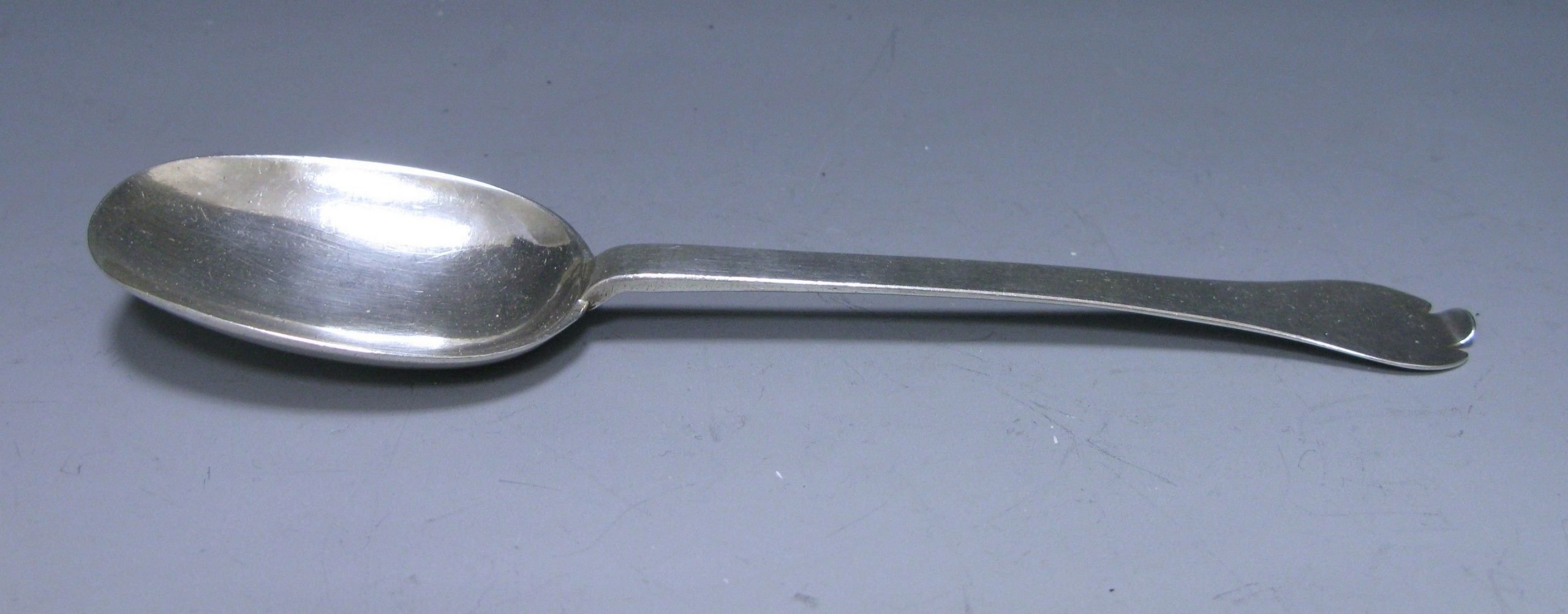 A William &#038; Mary Silver Trefid Spoon 1
