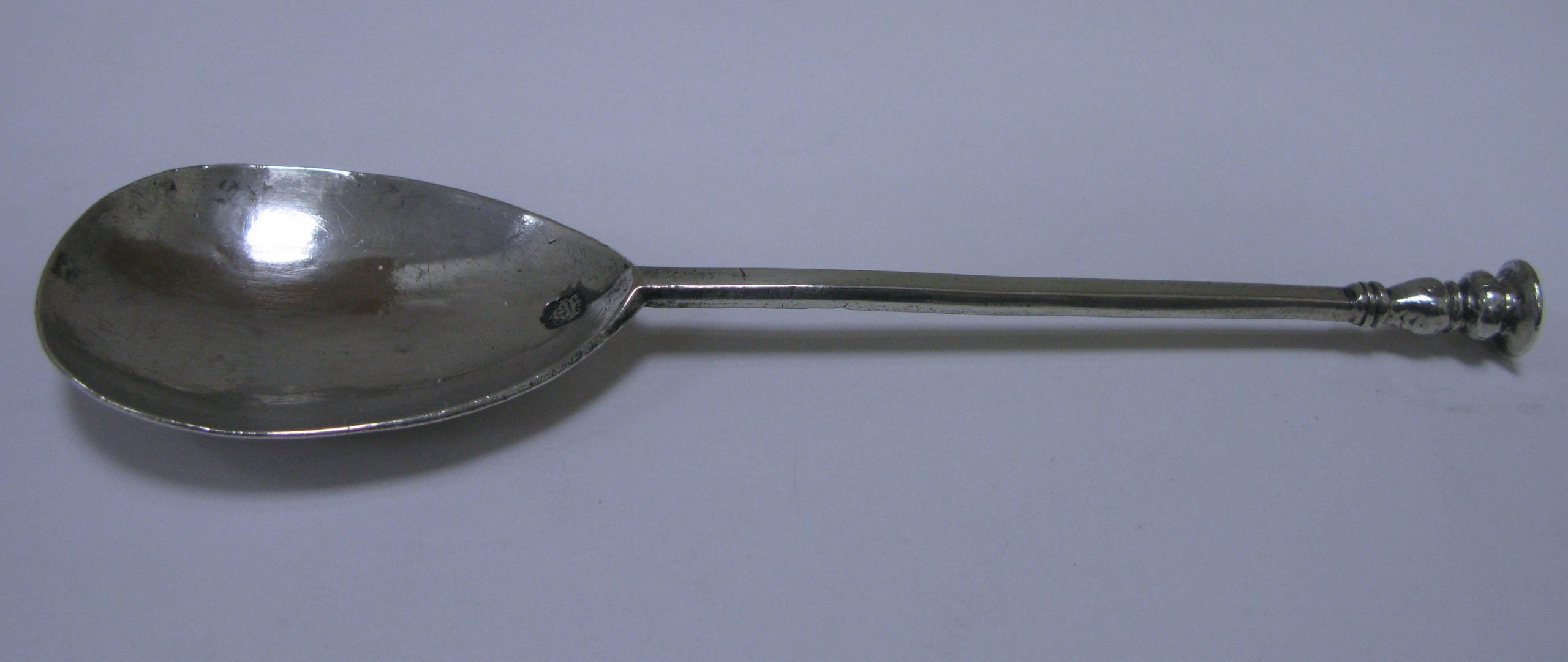 A James I Sterling Silver Seal Top Spoon 1