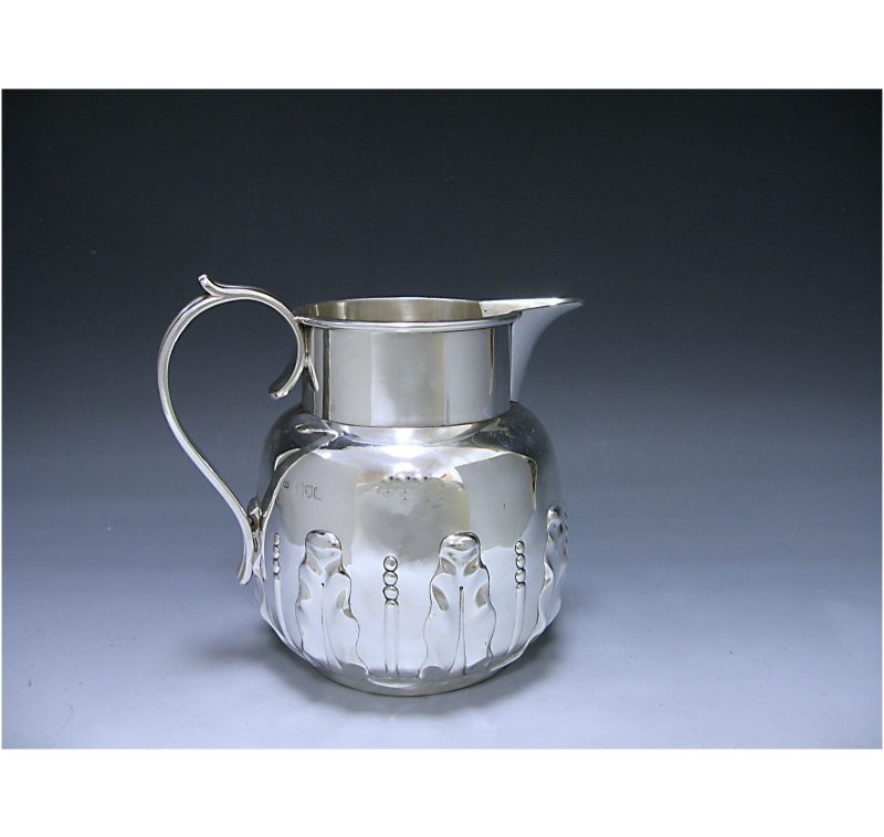 Antique Sterling Silver Victorian Pitcher/Water Jug made in 1897