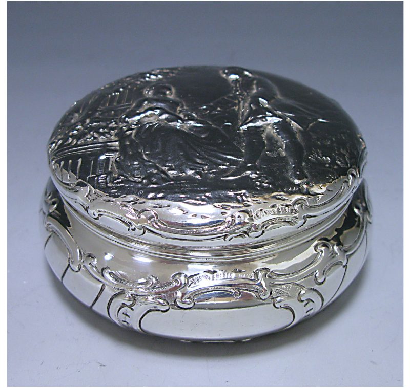 Sterling Silver Edwardian Box made in 1909