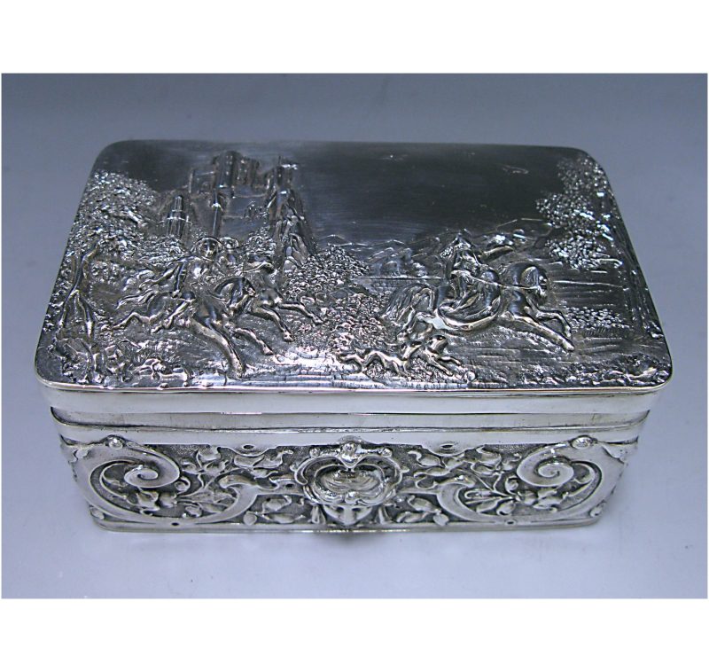 German Silver Box made in 1904