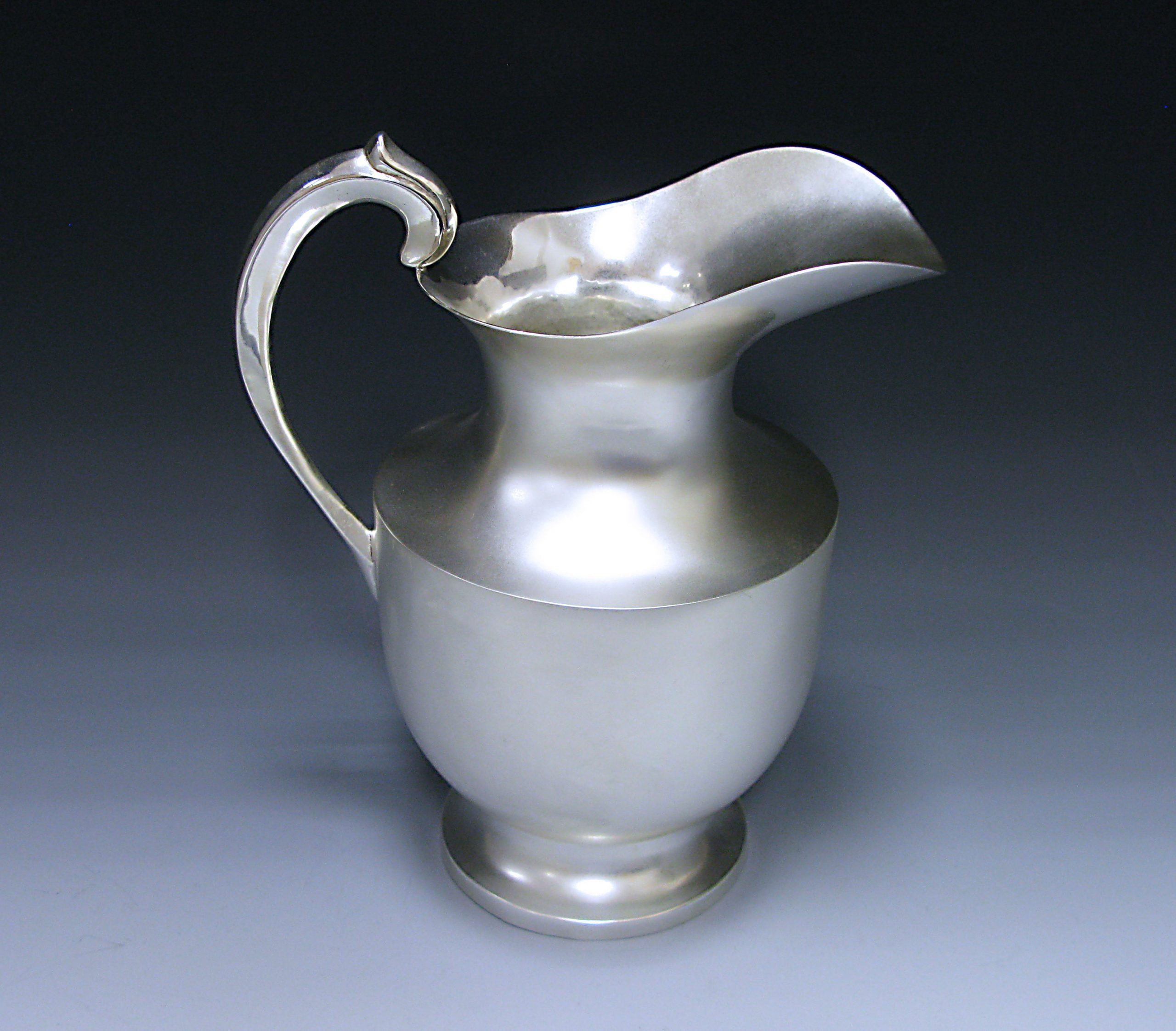 A Sterling Silver Water Jug  1