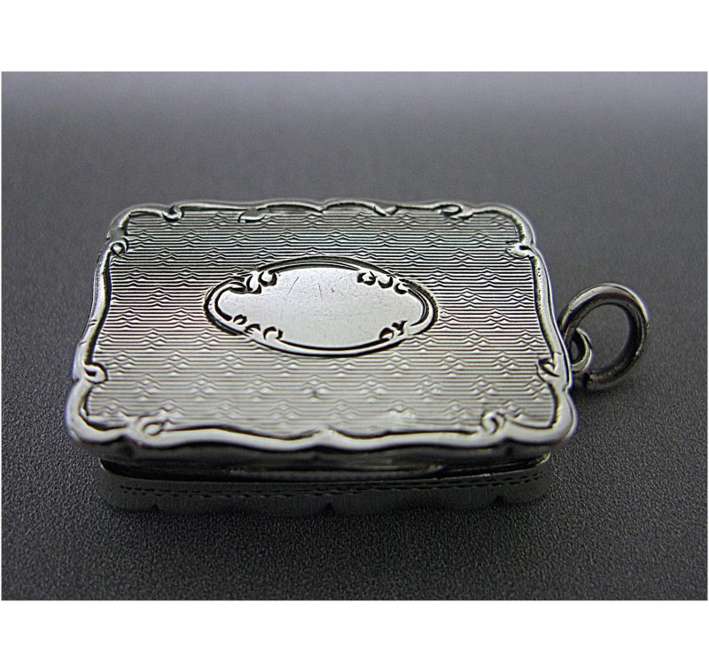 Antique Silver Vinaigrette made in 1872