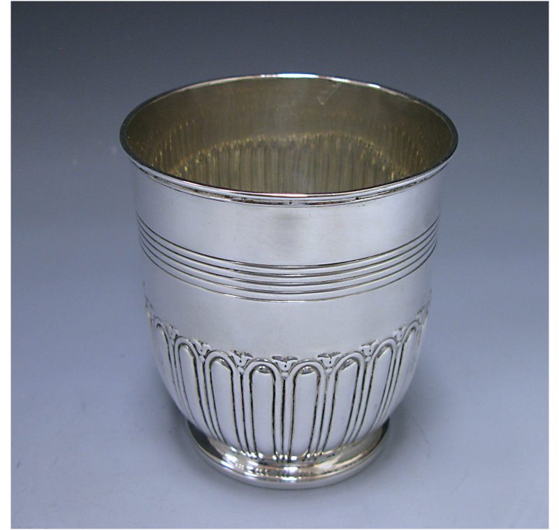 Antique Silver George III Beaker made in 1815