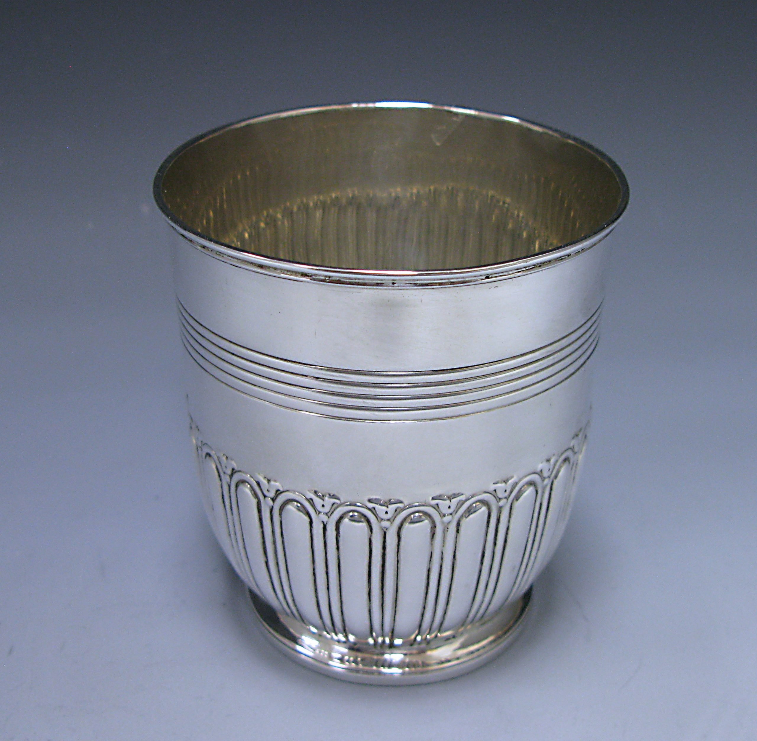 A George III Antique Sterling Silver Tankard 1