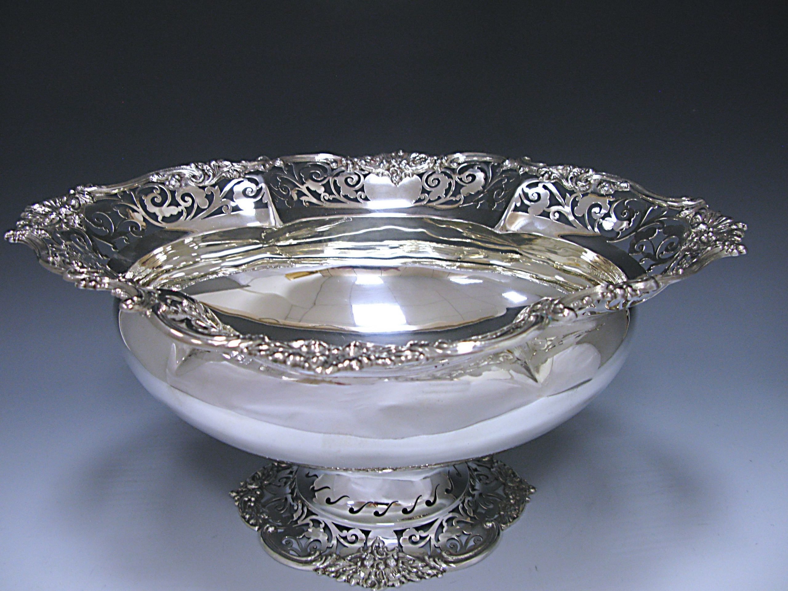 An Edwardian Antique Sterling Silver Bowl 1