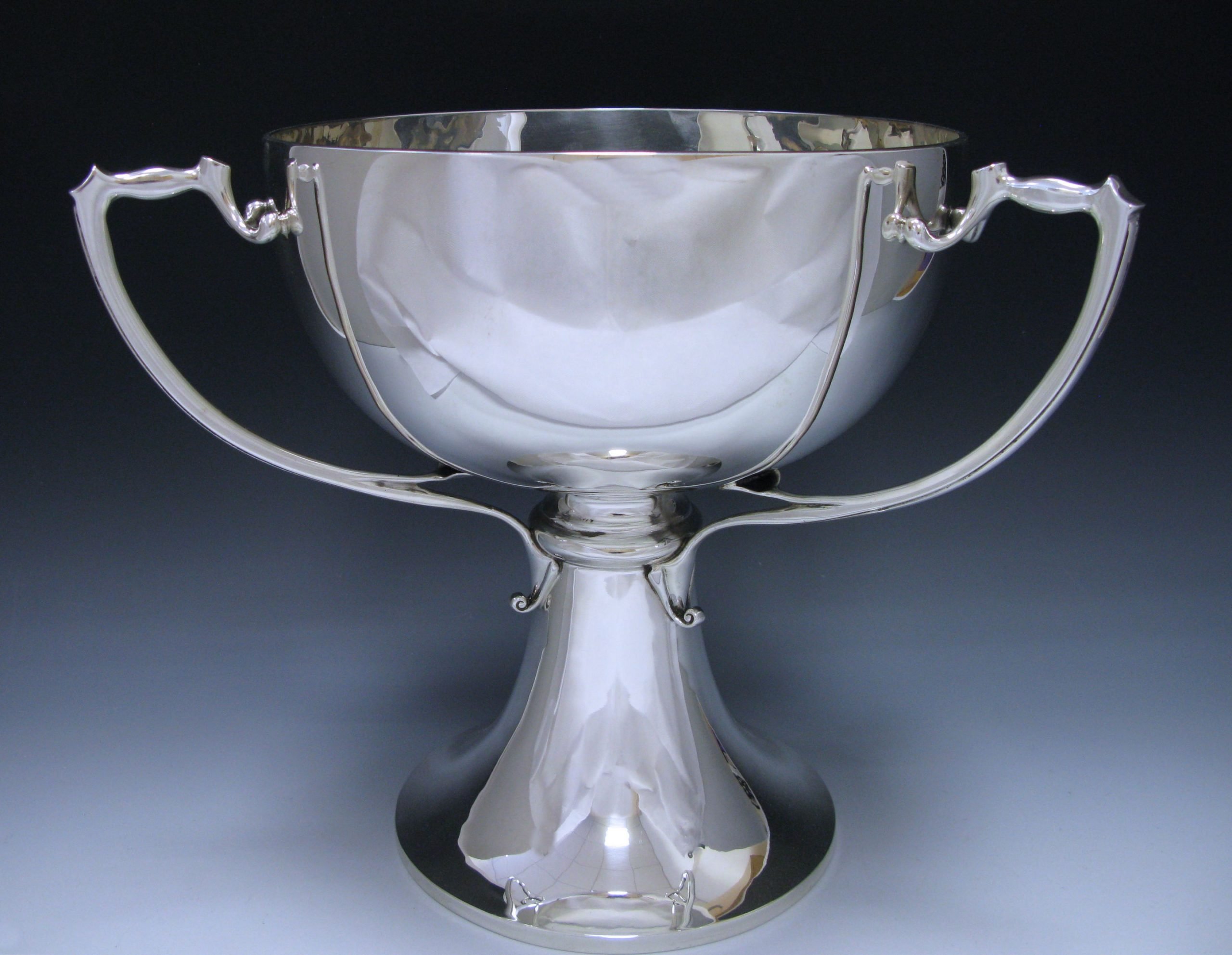 A George V Antique Sterling Silver Presentation Bowl 1