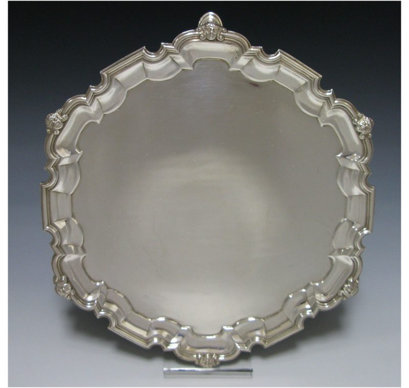 Antique Silver Salver made in 1735