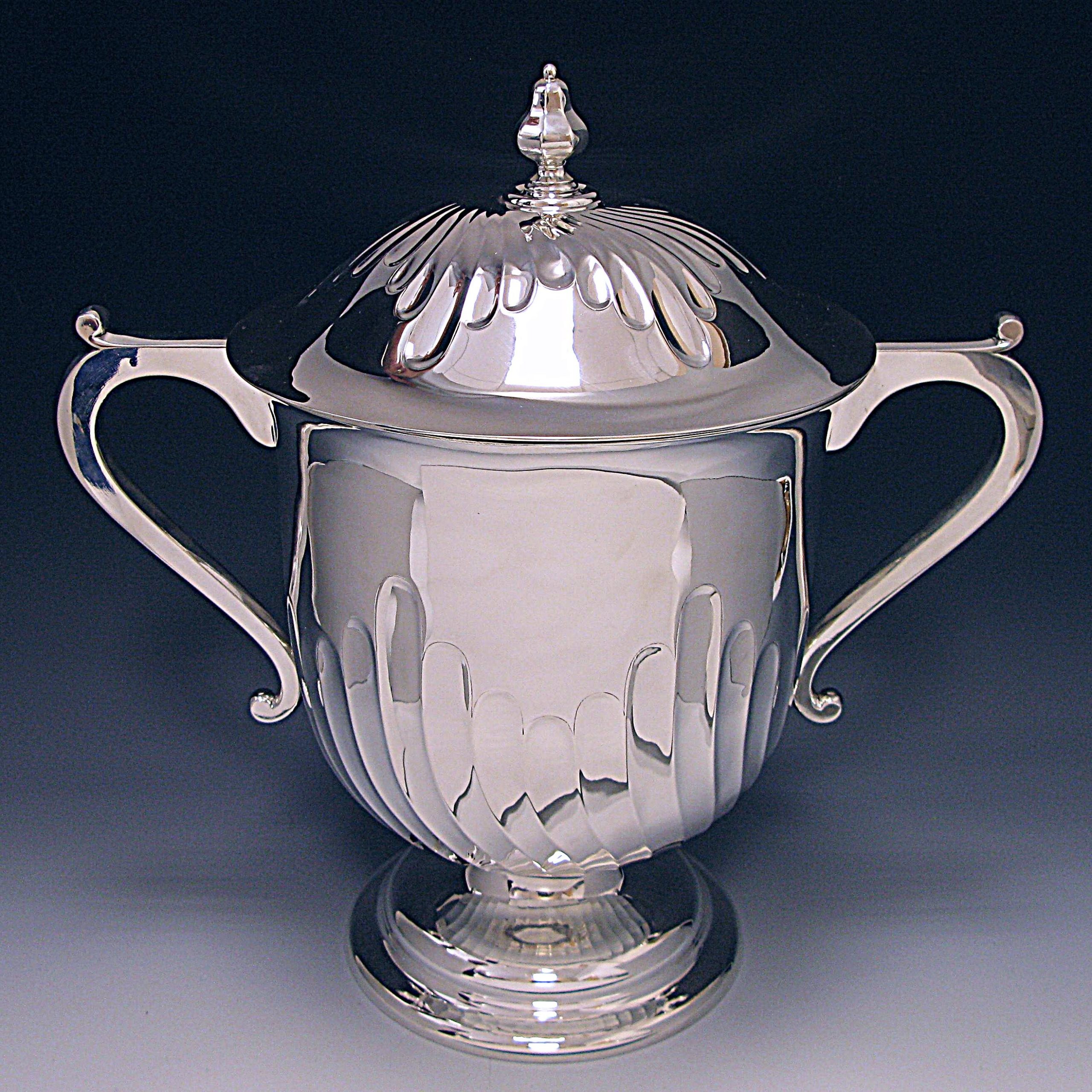 Antique Sterling Cup and Cover 1