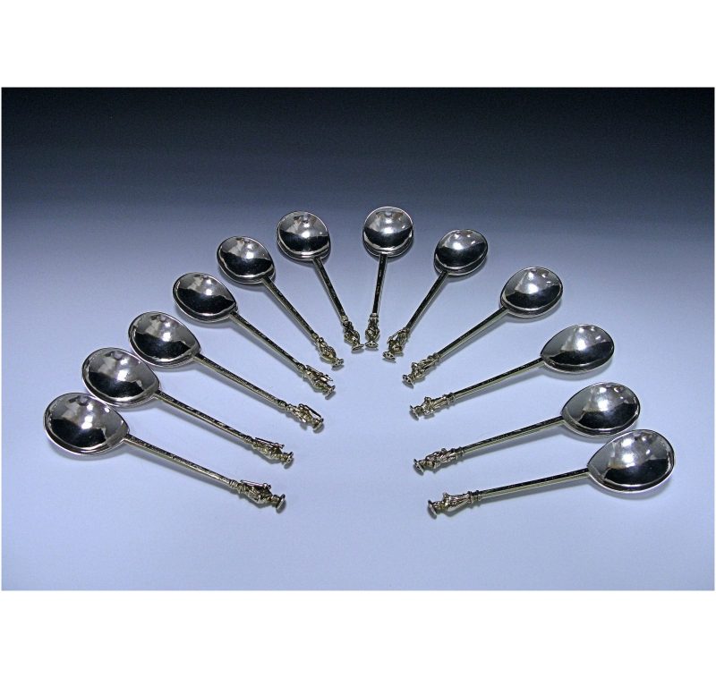 Tudor Apostle Spoons: The Swaythling Set made in 1524-53