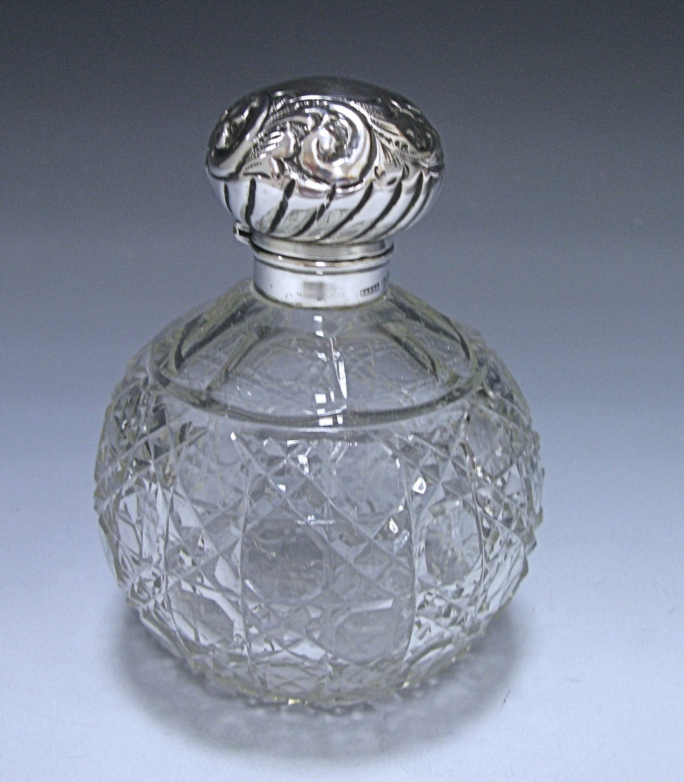 Sterling Silver Perfume Bottle  1
