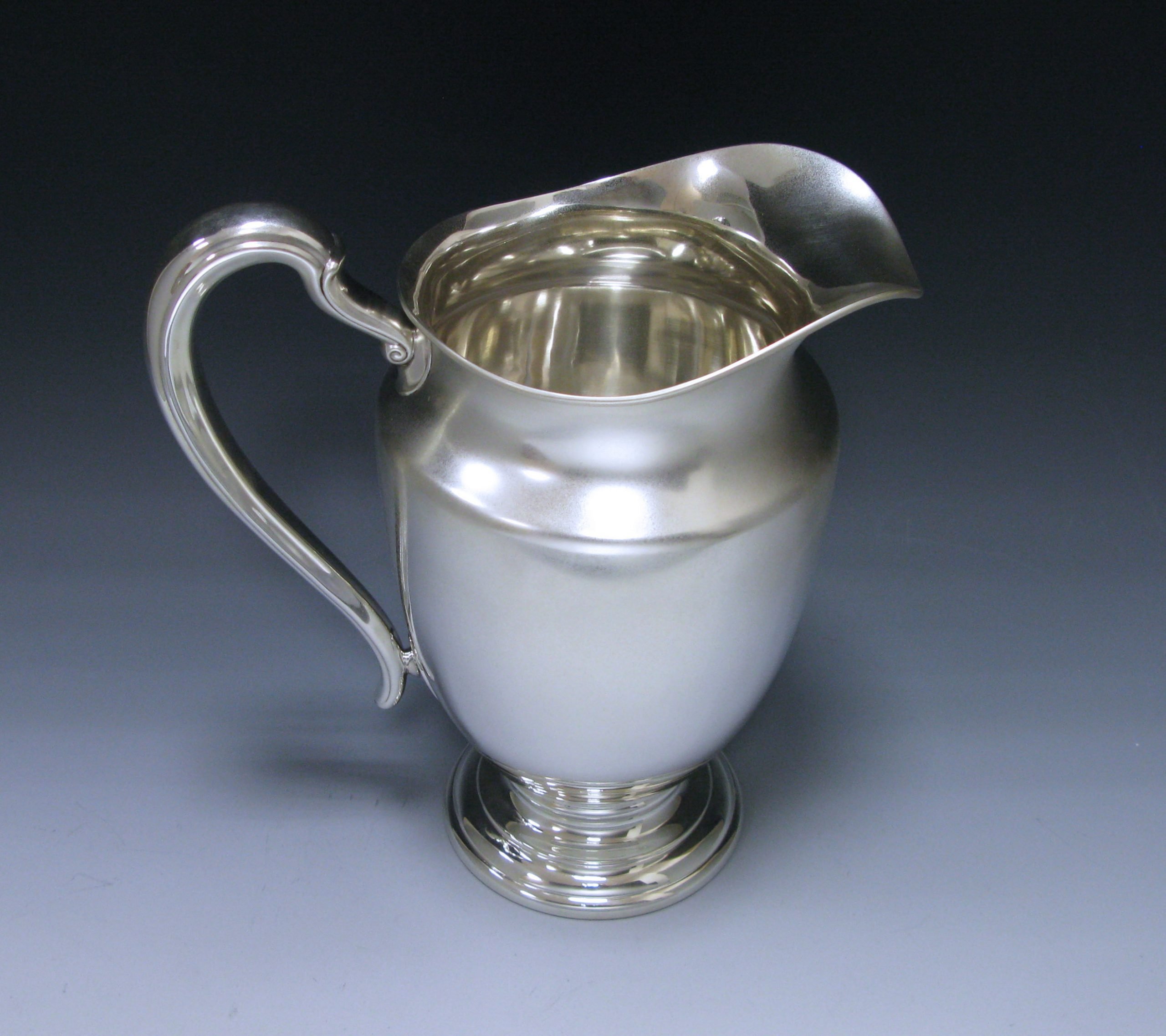 A  Sterling Silver Water Jug 1