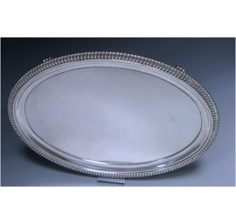 Antique George III Sterling Silver Salver