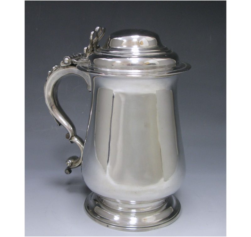 Antique Silver George III Tankard made in 1767