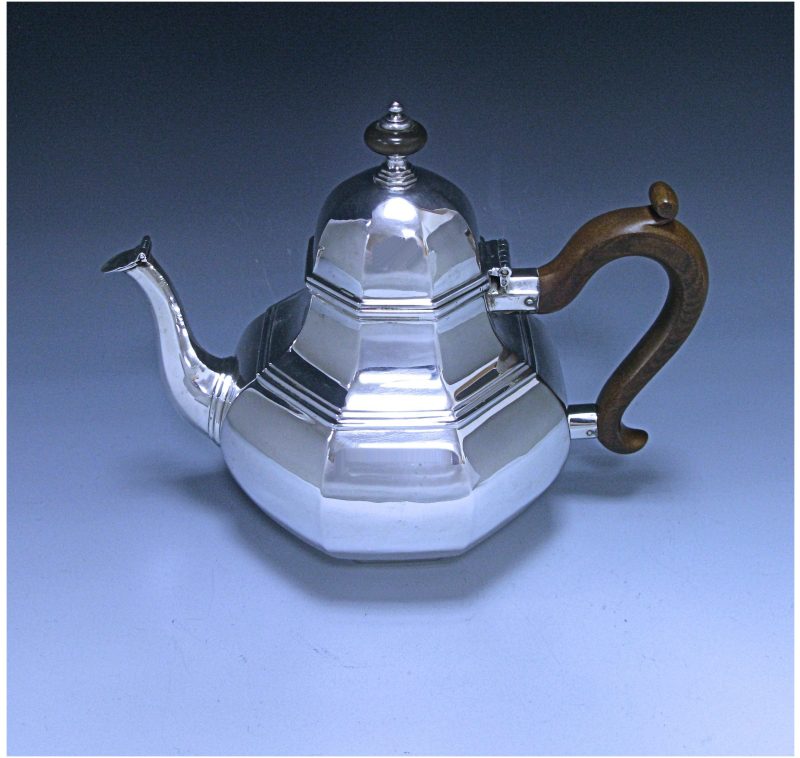 Antique Silver Victorian Tea Pot