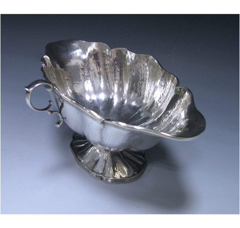 Spanish Sterling Silver Double-Lipped Sauce Boat made in 1935