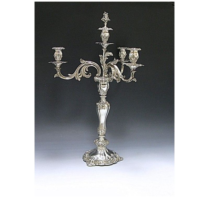 Silver Plated Candelabrum