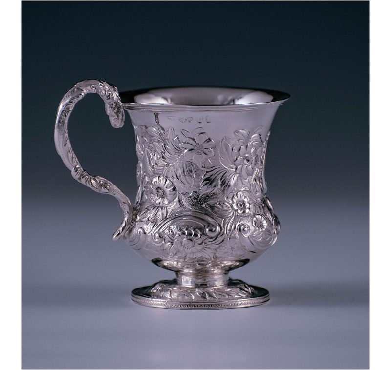 George IV Antique Sterling Silver Childs Mug