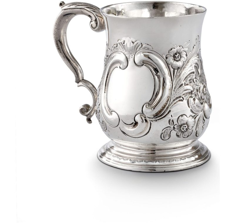 Antique Silver George II Tankard made in 1748