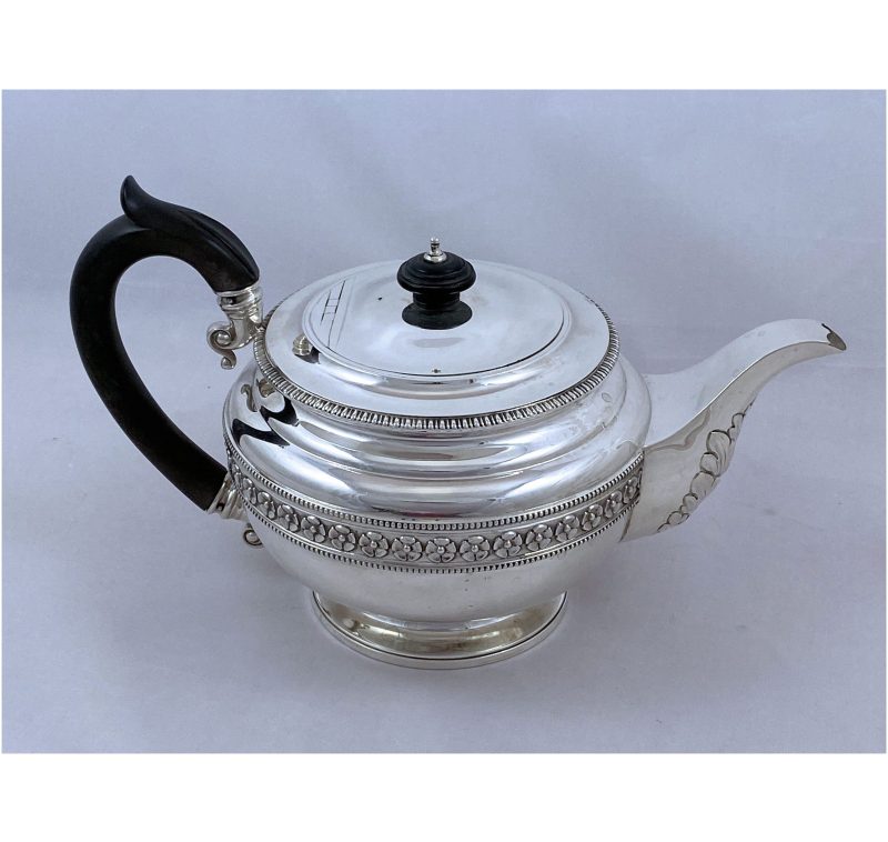 Antique Silver George V Teapot made in 1913