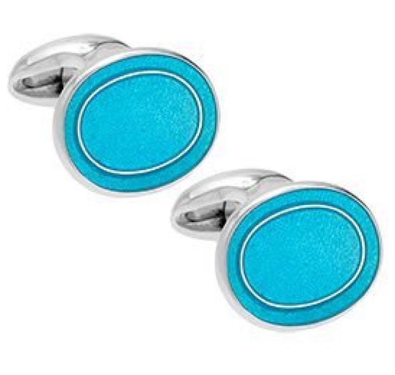 Silver & Enamel Cufflinks made in 2019