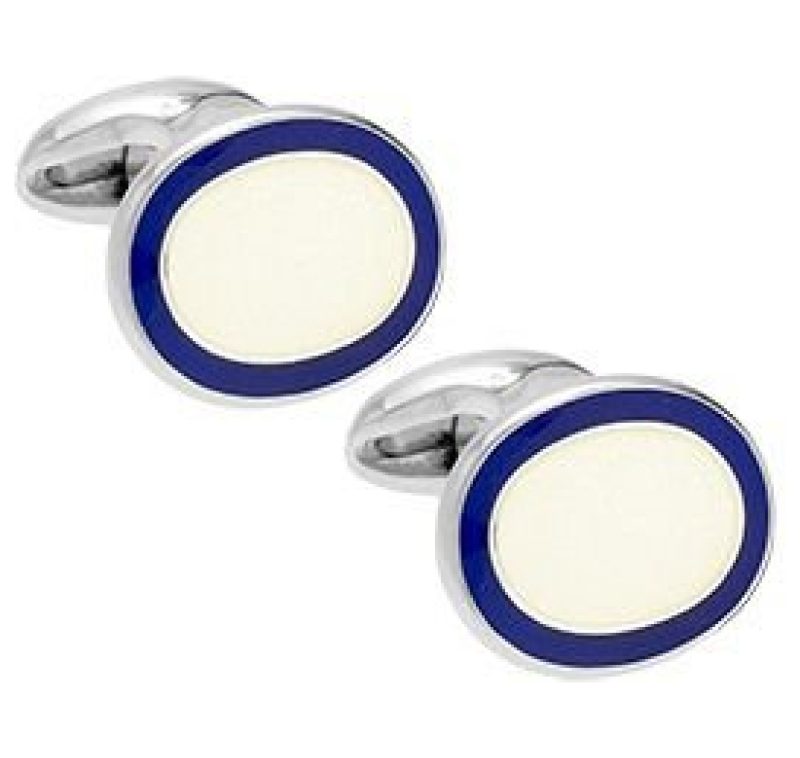 Silver & Enamel Cufflinks made in 2019