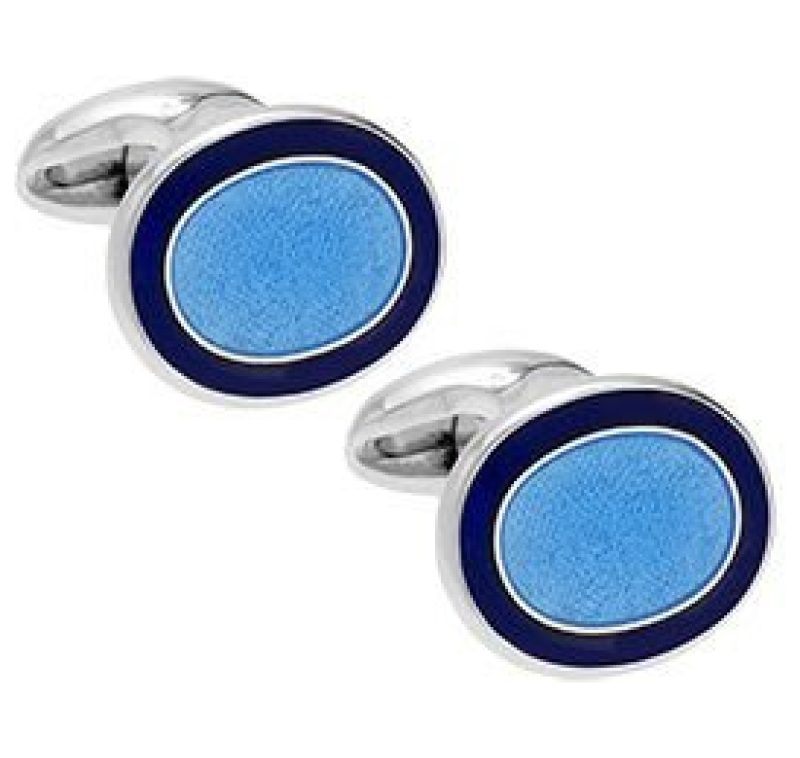 Silver & Enamel Cufflinks made in 2019