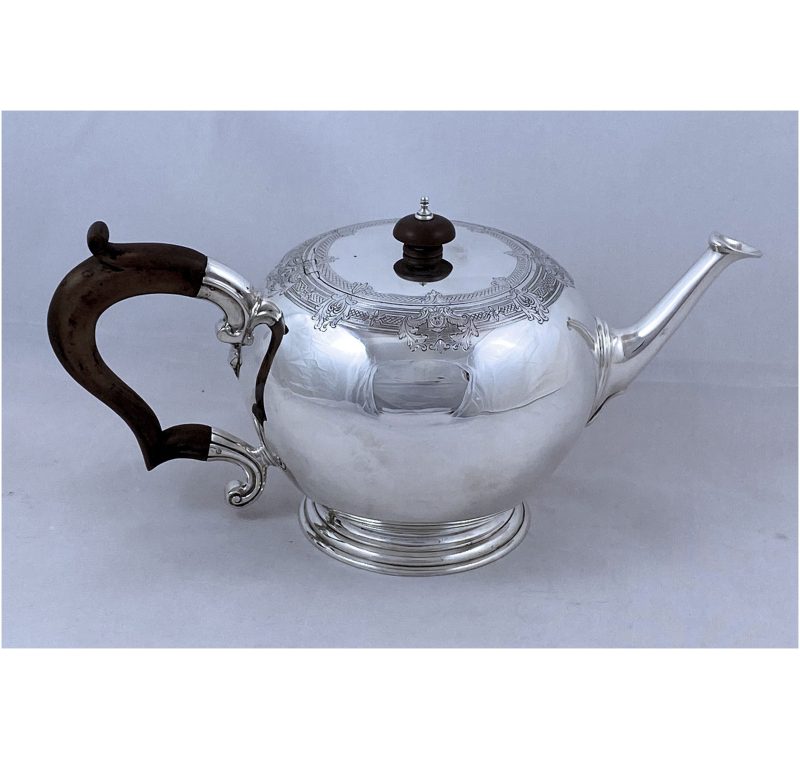 Antique Silver George V Teapot made in 1927