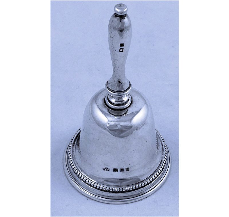 Antique Silver George V Hallmarked Bell made in 1926