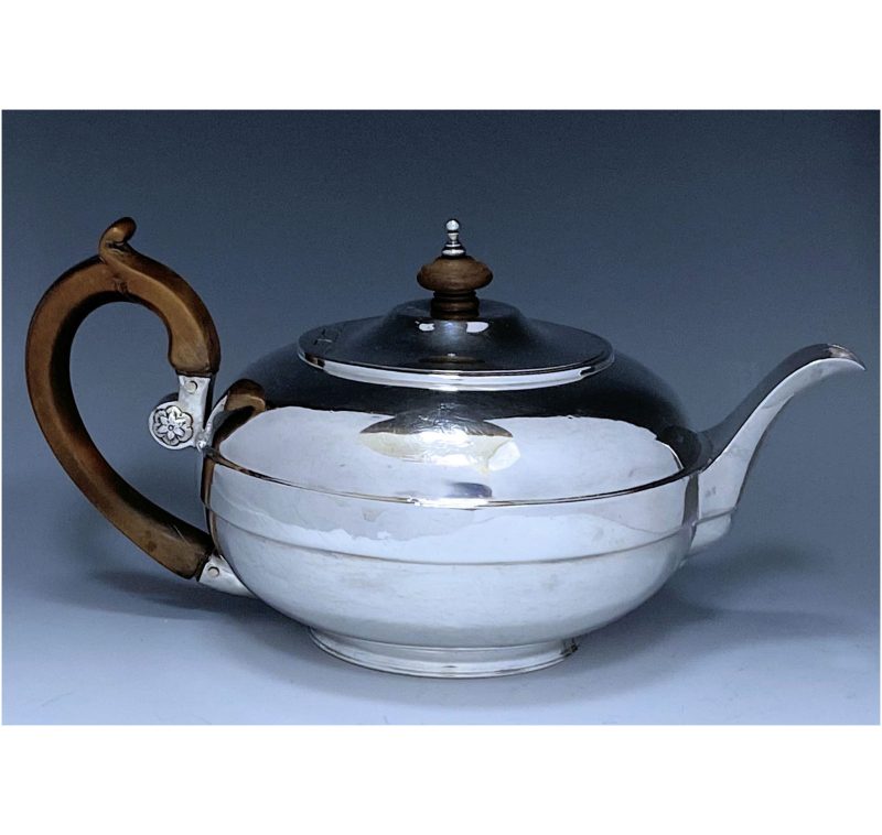 Antique Silver George III Teapot made in 1815