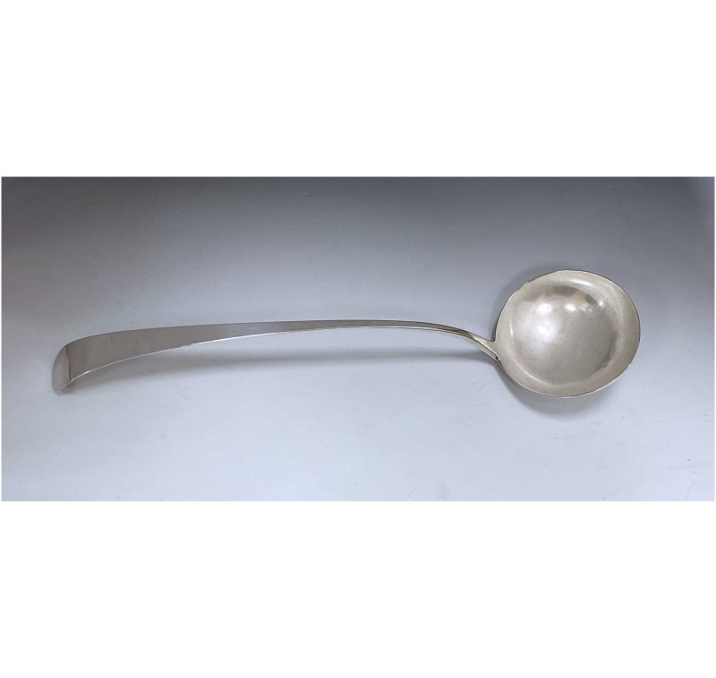 Antique Silver George III Soup Ladle made in 1773