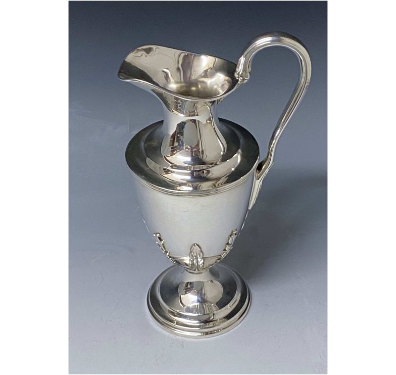 Sterling Silver Elizabeth II Wine Jug made in 1976