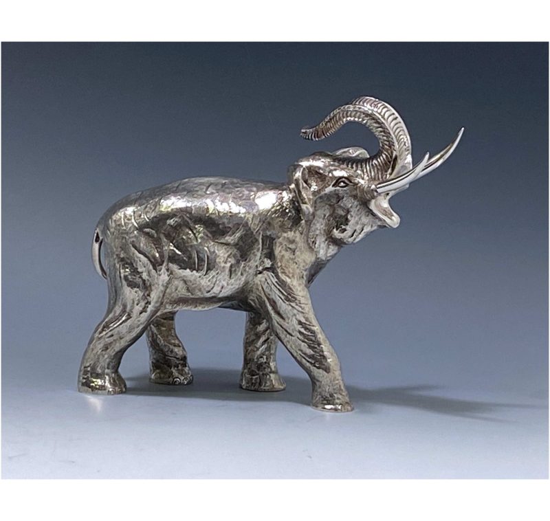 Spanish Silver Model Elephant made in c.1970