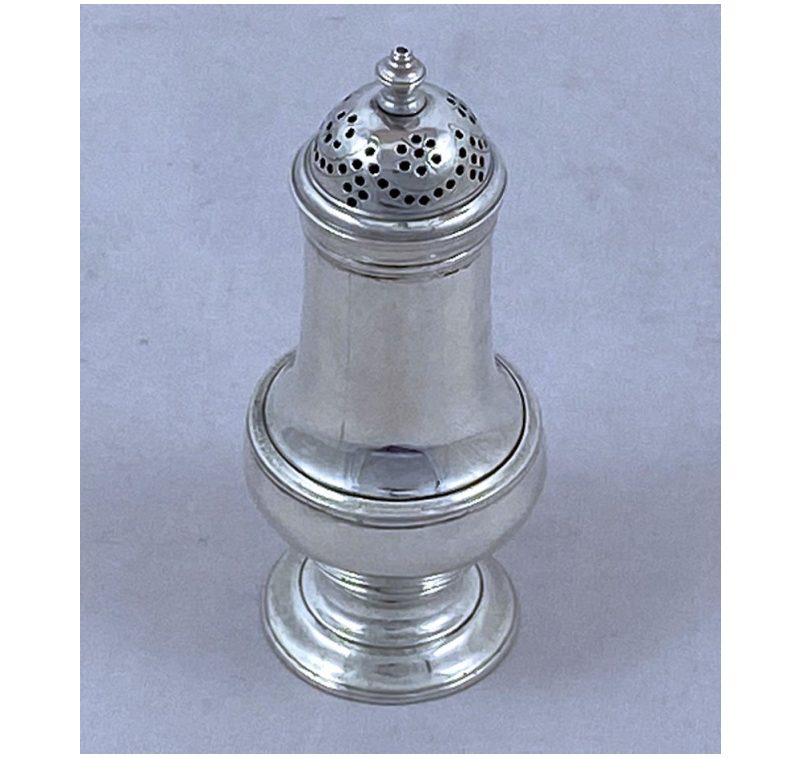 Antique Silver George III Pepper made in 1761