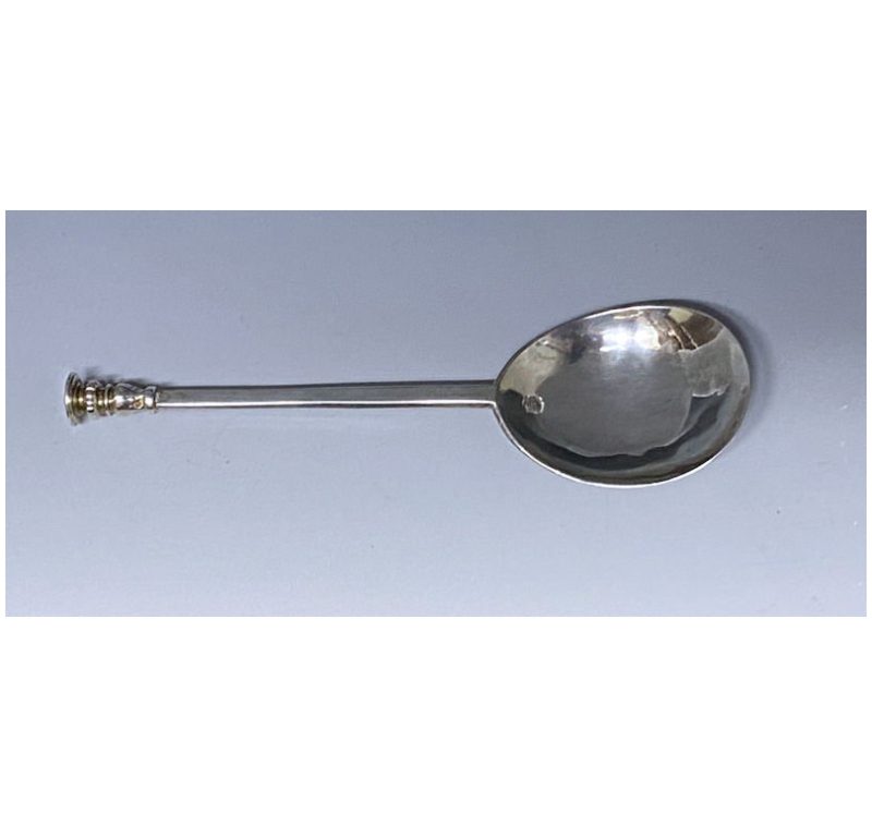 Antique Silver Charles I Seal Top Spoon made in 1631