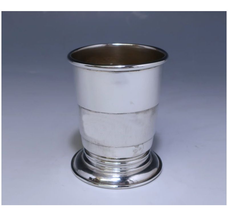 Antique Silver Edwardian Collapsible Beaker made in 1909