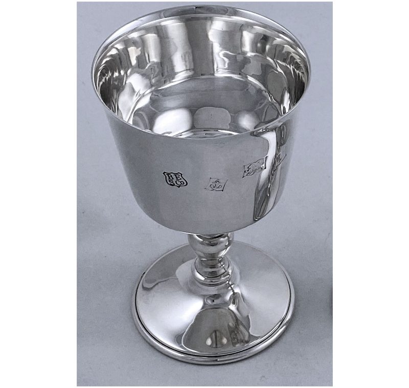 Sterling Silver Elizabeth II Goblet made in 1970